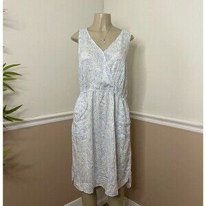 Beach Lunch Lounge Women's Zhuri Sleeveless Tie Waist Viscose Dress